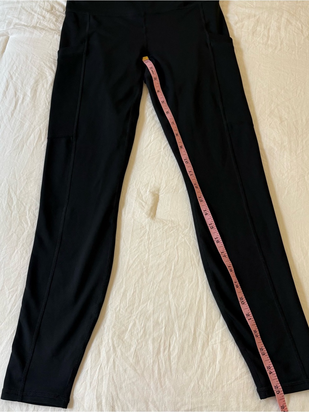Fabletics Women’s Black Powerhold High-Waist Active Pocket Leggings - Picture 6 of 7